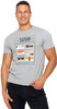 T-Shirt Męski Koszulka Męska z Nadrukiem MORAJ