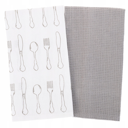 Ręcznik Kuchenny Ścierki Kuchenne Zestaw 2PAK Bawełniane 40x60 cm MORAJ