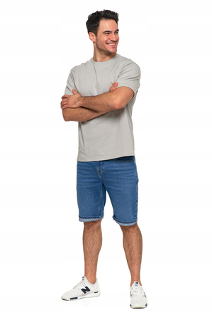 T-SHIRT MĘSKI GŁADKI Koszulka PREMIUM Oversize Bluzka Bez Wzoru MORAJ 