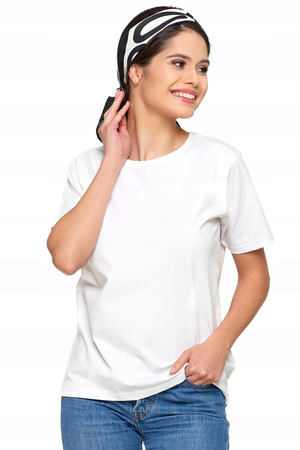 T-Shirt Damski Bawełna PREMIUM Luźna Koszulka Wygodna Gładka MORAJ 