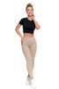 LEGGINSY DAMSKIE OCIEPLANE GETRY Z WYSOKIM STANEM I SZEROKI PAS MORAJ