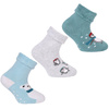 SKARPETKI DZIECIĘCE Z ABS FROTTE SKARPETY ANTYPOŚLIZGOWE MORAJ 3-PAR