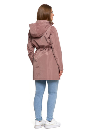KURTKA DAMSKA PRZEJŚCIOWA Z KAPTUREM PARKA ELEGANCKI PŁASZCZ MORAJ