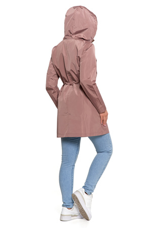 KURTKA DAMSKA PRZEJŚCIOWA Z KAPTUREM PARKA ELEGANCKI PŁASZCZ MORAJ