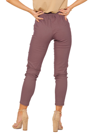 JOGGERY DAMSKIE ELASTYCZNE SPODNIE WYGODNE WIĄZANE MODNE MORAJ
