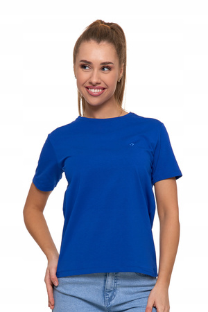 Koszulka Damska T-SHIRT PREMIUM Bawełna Krótki Rękaw Okrągły Dekolt MORAJ 