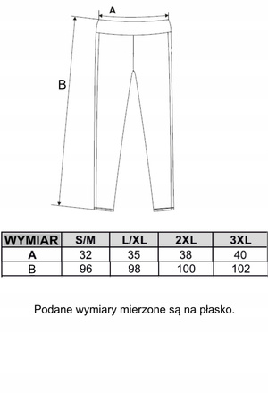 MORAJ Sportowe Legginsy z Wysokim Stanem 