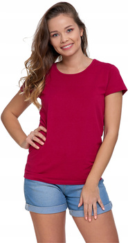 T-Shirt Damski Koszulka Klasyk Bawełna MORAJ