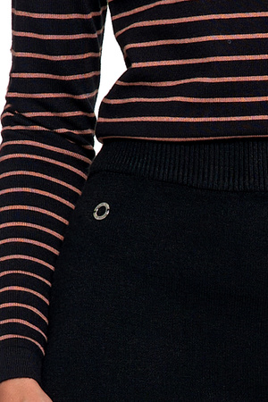 Zestaw SWETER BOMBERKA ROZPINANY OŁÓWKOWA SPÓDNICA Z ROZCIĘCIEM MORAJ