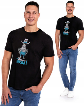 T-Shirt Męski Koszulka Męska 100% Bawełna MORAJ