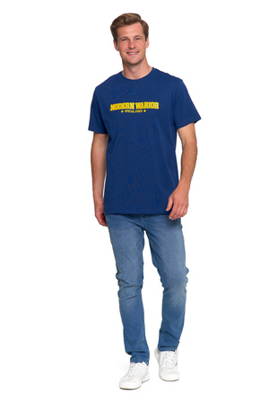 T-SHIRT MĘSKI STYLOWA KOSZULKA Z KRÓTKIM RĘKAWEM MODNA BLUZKA MORAJ