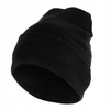 Czapka Męska Klasyczna Beanie Czarna MORAJ