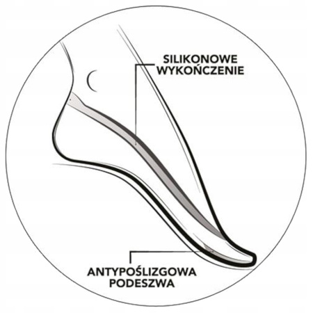 Stopki Niskie Skarpetki Damskie Laserowo Cięte Białe MORAJ 1-PARA