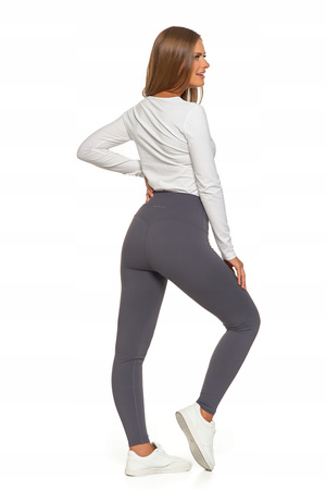 Legginsy Damskie Modelujące Sylwetkę Treningowe Getry Sportowe MORAJ 