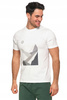 T-Shirt Męski Klasyczny Biały Koszulka Krótki Rękaw z Nadrukiem MORAJ 
