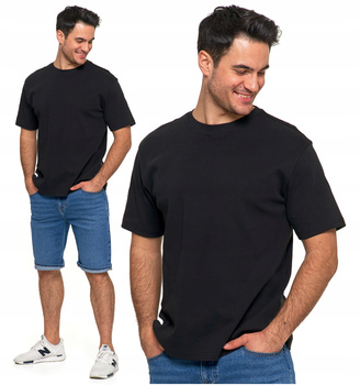 T-SHIRT PREMIUM MĘSKI GŁADKI Koszulka Oversize Bluzka Bez Wzoru MORAJ