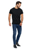 T-Shirt Męski PREMIUM Koszulka na Krótki Rękaw Bawełna Czesana MORAJ