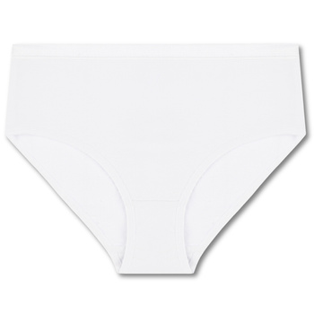 Gładkie Majtki Dziecięce Białe Figi Dziewczęce Bez Wzoru MORAJ 1szt