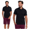 Elegancka Polówka Polo Męskie Koszulka T-Shirt z Krótkim Rękawem MORAJ 