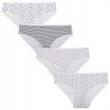 Figi Damskie Klasyk Bikini Bawełna 4 szt. MORAJ 