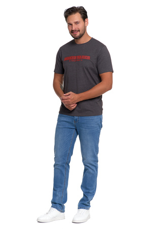 T-SHIRT MĘSKI STYLOWA KOSZULKA Z KRÓTKIM RĘKAWEM MODNA BLUZKA MORAJ
