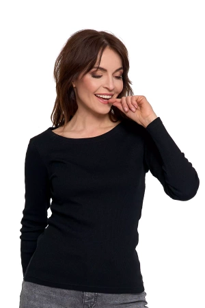 BLUZKA DAMSKA PRĄŻKOWANA LONGSLEEVE KOSZULKA DŁUGI RĘKAW PRĄŻEK MORAJ