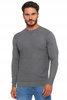 Sweter Męski Elegancki Modny Okrągły Dekolt Klasyczny Wiskoza MORAJ 