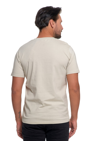 T-SHIRT MĘSKI Z KRÓTKIM RĘKAWEM GŁADKA KOSZULKA BAWEŁNIANA BLUZKA MORAJ