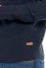Sweter Męski Ze Stójką Zapinany Pod Szyją Elegancki Sweterek Ciepły MORAJ 