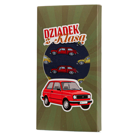 SKARPETY DLA DZIADKA PREZENT SKARPETKI W PUDEŁKU KLASYK MORAJ 1-PAR