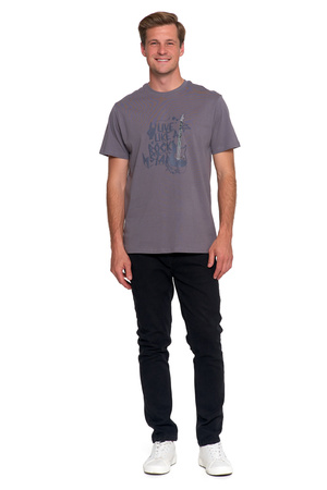 T-SHIRT MĘSKI KOSZULKA Z KRÓTKIM RĘKAWEM MODNA BLUZKA STYLOWA MORAJ