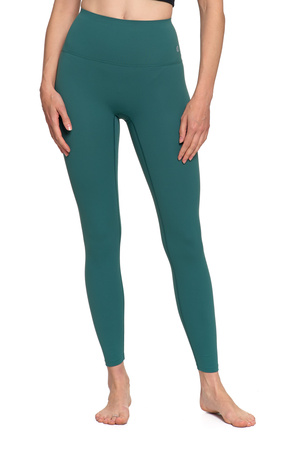 SPORTOWE LEGGINSY DAMSKIE WYSOKI STAN GŁADKIE KRYJĄCE MODELUJĄCE MORAJ
