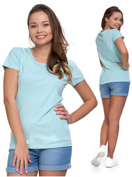 T-Shirt Damski Koszulka Klasyk Bawełna MORAJ