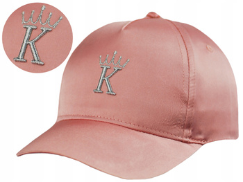 CZAPKA Z DASZKIEM dziecięca na lato Satyna Korona