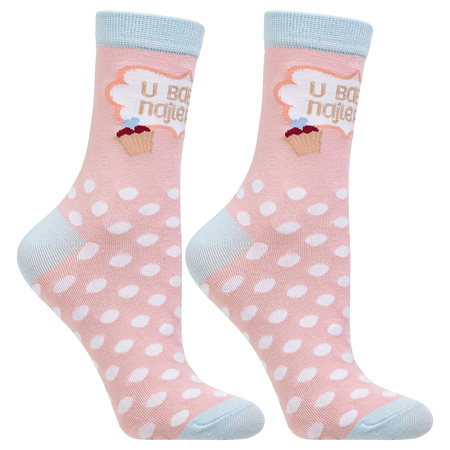 SKARPETY DLA BABCI SKARPETKI MORAJ 1-PAR W ETUI NA OKULARY UROCZE