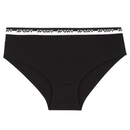 Majtki Bawełniane Figi Klasyczne Bikini Damskie Gumka w Pasie 2 szt. MORAJ 