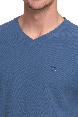 KOSZULKA MĘSKA Z DŁUGIM RĘKAWEM LONGSLEEVE WAFLOWANY BAWEŁNA MORAJ