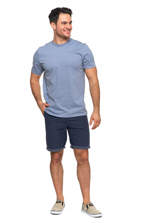 Koszulka T-SHIRT MĘSKI Bluzka z Krótkim Rękawem Bawełniana MORAJ 
