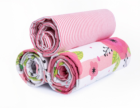 RĘCZNIKI KUCHENNE ELEGANCKIE ŚCIERKI W KOSZYCZKU KWIATKI 40x70 MORAJ 3SZT