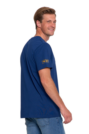 T-SHIRT MĘSKI STYLOWA KOSZULKA Z KRÓTKIM RĘKAWEM MODNA BLUZKA MORAJ