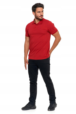 Koszulka Polo Męska Elegancka Klasyczna Gładka Bawełna Premium MORAJ