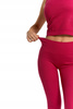 Legginsy Damskie Sportowe Wysoki Stan Kryjące Prążkowane Wygodne MORAJ 