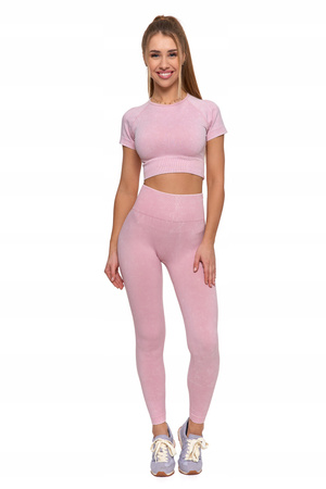 Legginsy Damskie Sportowe Wysoki Stan Kryjące Elastyczne Wygodne MORAJ