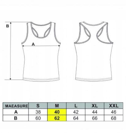 Podkoszulka Damska Koszulka Tank-Top MORAJ