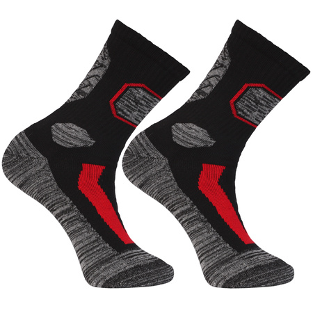 SKARPETY MĘSKIE FROTTE CIEPŁE SKARPETKI THERMO DŁUGIE MORAJ 3-PAR