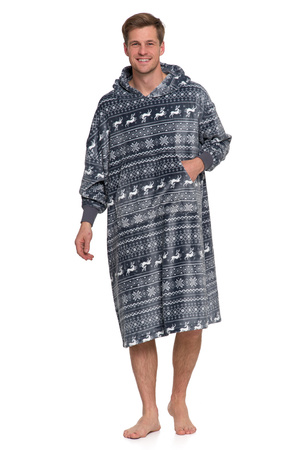 KOCOBLUZA CIEPŁA DUŻA BLUZA Z KAPTUREM KOC NA ZIMĘ OVERSIZE MORAJ