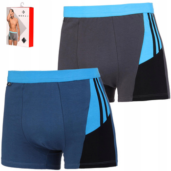 Bokserki Męskie Klasyczne Majtki Bawełniane Wygodne Komfortowe MORAJ