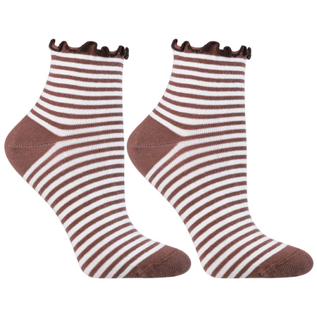 SKARPETKI DAMSKIE MORAJ SKARPETY ZA KOSTKĘ UROCZE WZORY ZESTAW 3 PAR