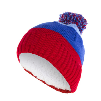 Moraj Czapka Dziecięca Zimowa Ocieplana pompon