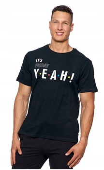 Moraj T-Shirt Czarna Koszulka Krótki Rękaw